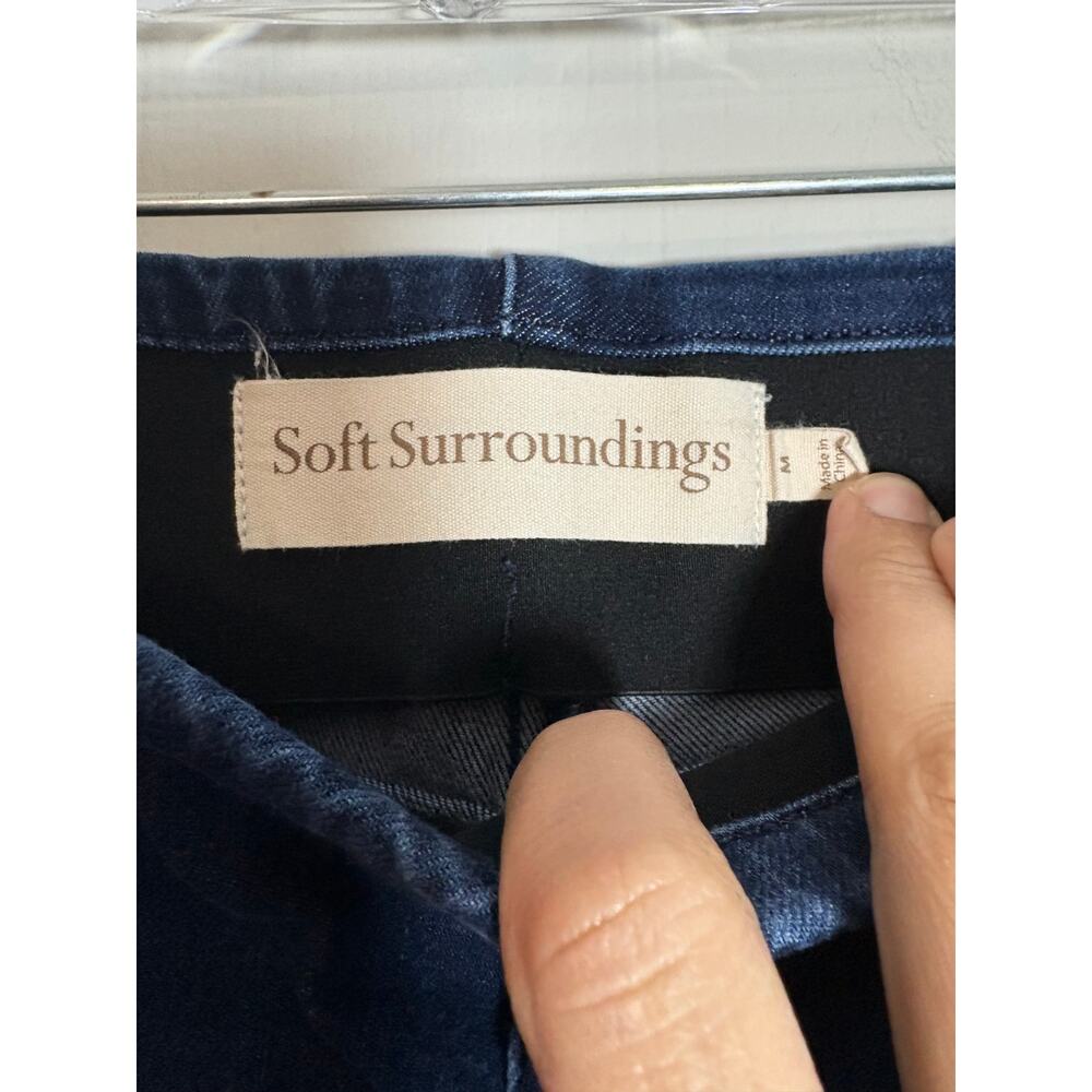 Soft Surroundings Medium Pull On Skinny Leg Jeggings